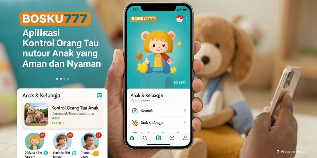 Tampilan antarmuka <strong>BOSKU777</strong> yang intuitif untuk kontrol orang tua.