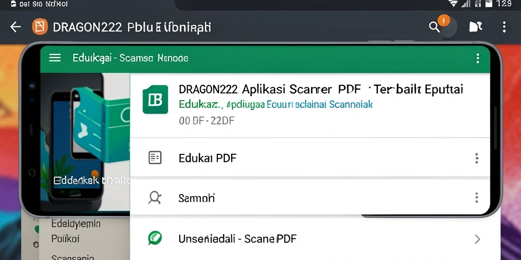 Tampilan antarmuka aplikasi DRAGON222 yang user-friendly dan fungsional.