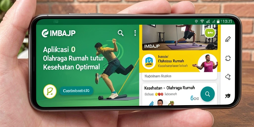Antarmuka IMBAJP yang intuitif dan user-friendly.