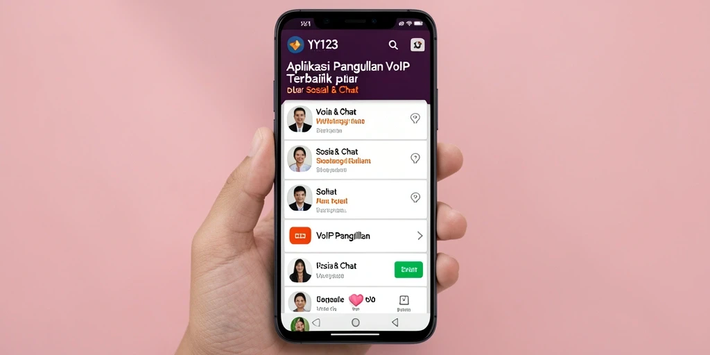 Tampilan antarmuka YY123 yang sederhana dan mudah digunakan.