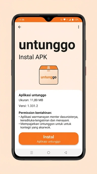 Panduan Unduh dan Instal APK untunggo untuk Android